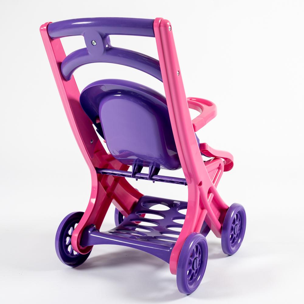 Toy "Doll trolley with chaise longue" purple