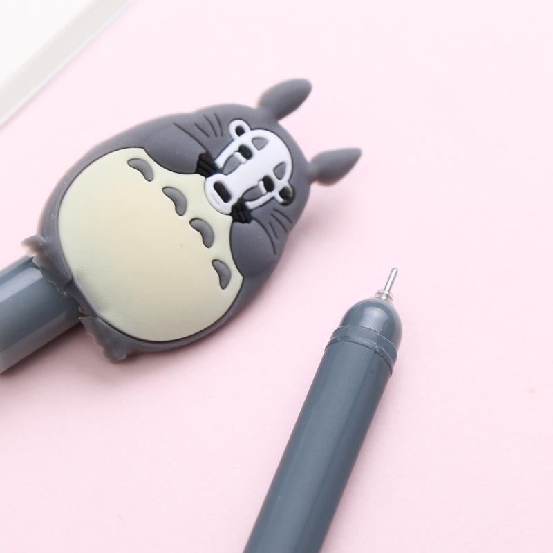 Pen 4pcs  Party Black Ink Gel Pen Cute Stationery Office  Christmas Gifts
