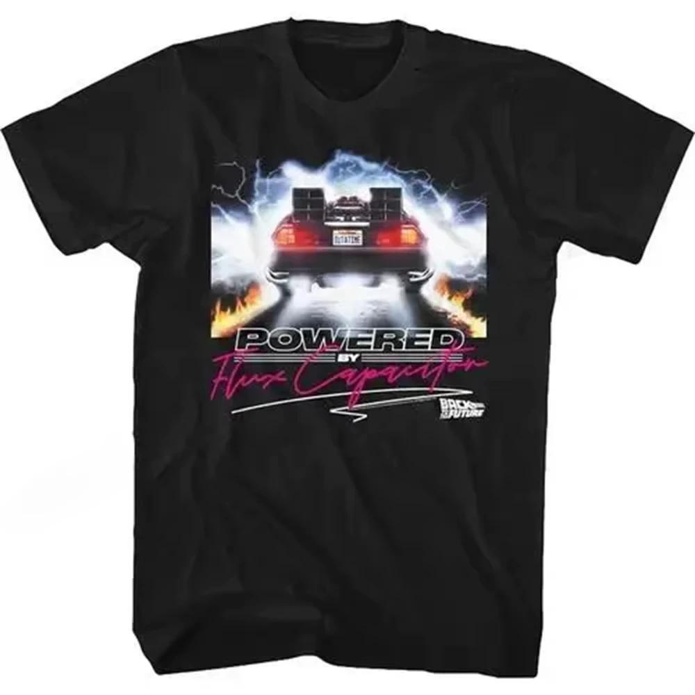 Fashion Hip Hop Streetwear Short Sleeve T Shirt Back To The Future T Shirt Graphic Print Women Back To The Future T-shirt