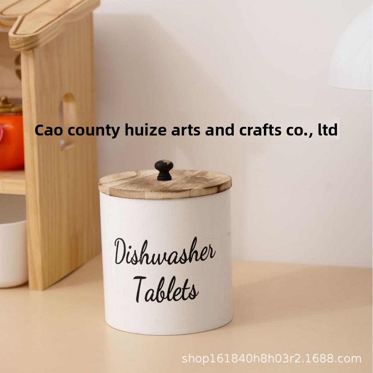 

Деревенский деревянный держатель для кофейных фильтров, органайзер для кофейных фильтров, винтажное хранилище для кофе белый