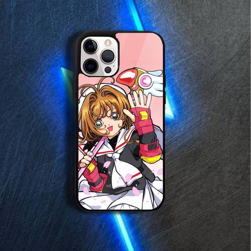 Cardcaptor-ES S-Sakura Phone Case For iPhone 17,16,15,14,13,12,11,Pro,Max,Plus,Mini,Magsafe,Magnetic Wireless Charging Case