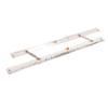 Marine Navigation Parallel Ruler Clear Scale High Accuracy Transparency Boat Ship Drawing Parallel Ruler 450mm 17.71in