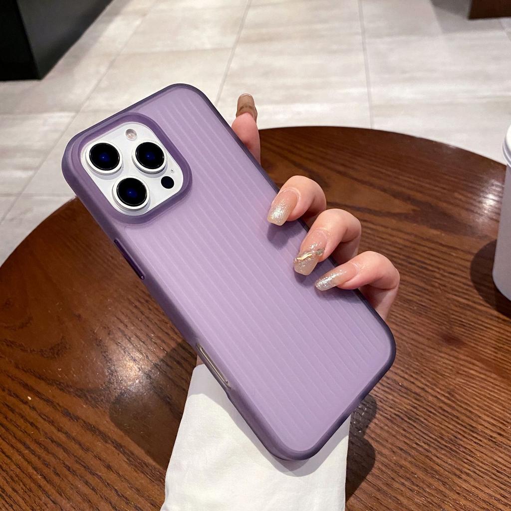 Samsung S25ultra Matte Skin feeling Mobile Phone Case S24plus Corrugated Plane Powerful Magnetic Case