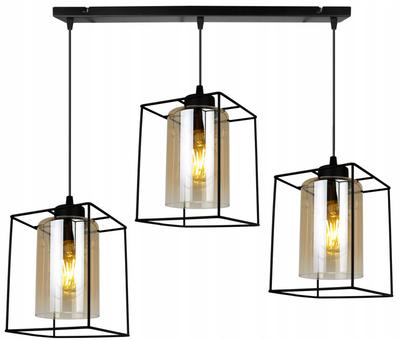 MODERNE ELEGANTE HANGLAMP GLASEN KAP
