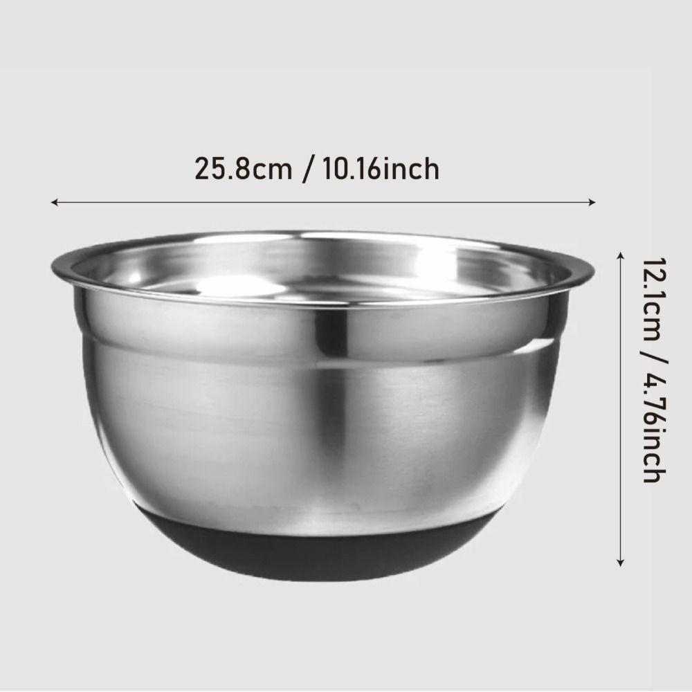 Stainless Steel Household Basins Thickened Egg-beating Basins Stainless Steel Basins Egg-beating