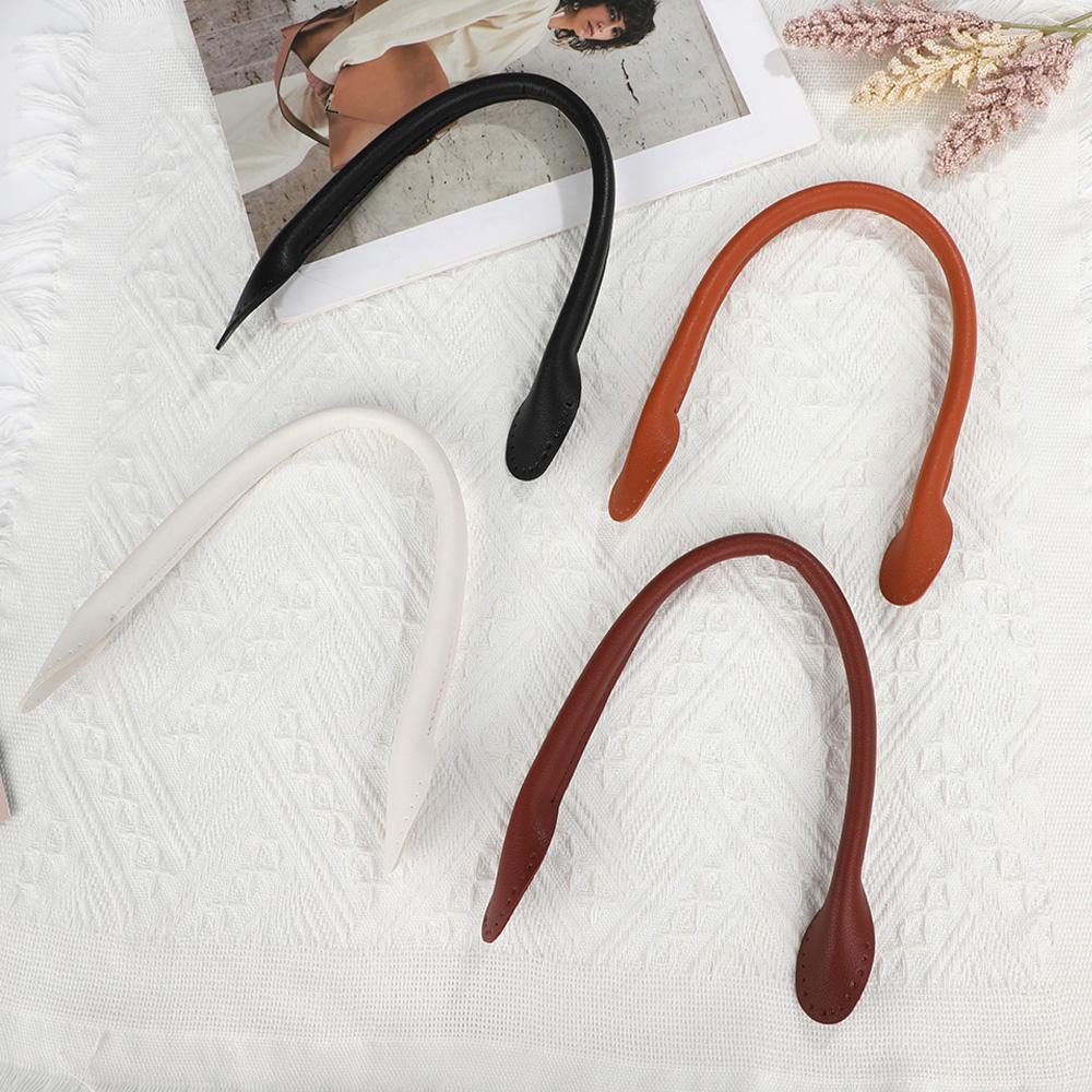 2pcs PU Leather DIY Handles For Women's Bags Fashion Shoulder Bag Strap Replacement Accessories For Handbags Strap For Bags New