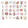 35pcs-50pcs Fantasy Ballerina Stickers Vintage Cute Animals Stationery Stickers  Stickers For DIY Phone Guitar Laptop