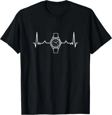 Watch Lover Heartbeat, Watch Collecting T-Shirt