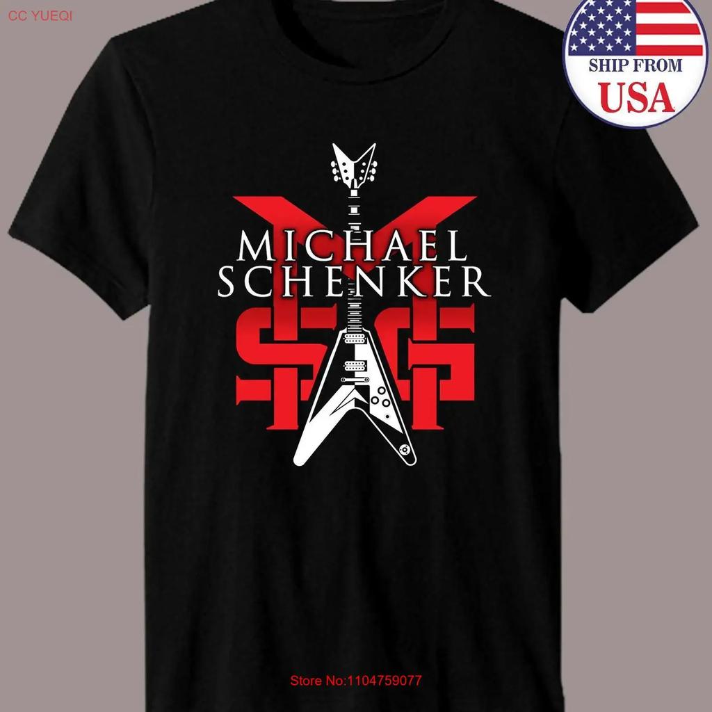 New Popular Michael Schenker English Music T Shirt S 5XL Vintage Washed Stretched Unisex Top For Everyday Wear Stylish Graphic