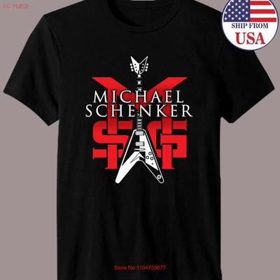 New Popular Michael Schenker English Music T Shirt S 5XL Vintage Washed Stretched Unisex Top For Everyday Wear Stylish Graphic