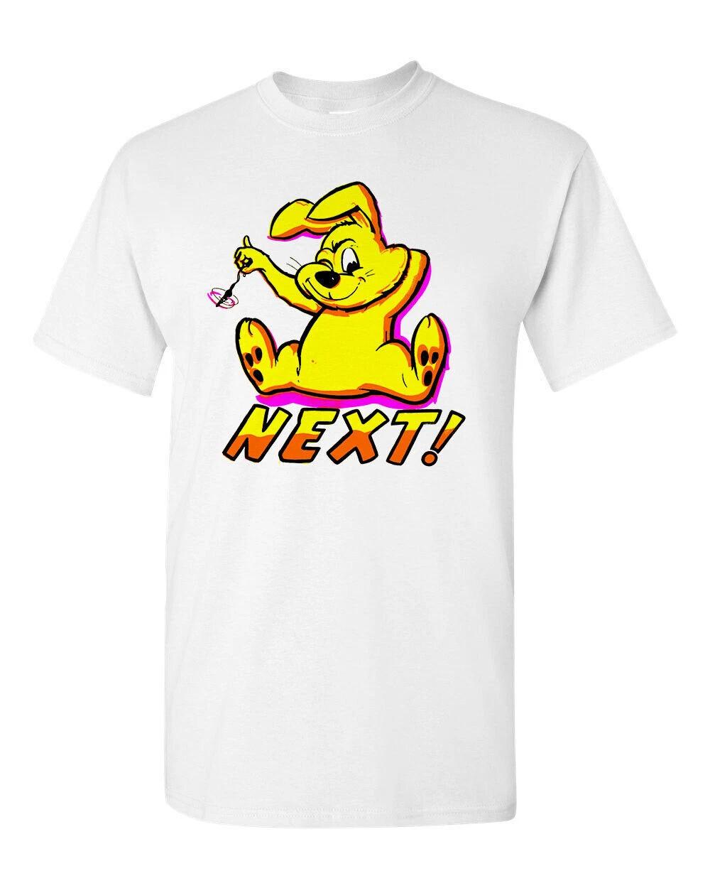 

Retro Novelty T Shirt 100% Cotton 60 s 70 s Art NEXT Bunny Cute 2XL