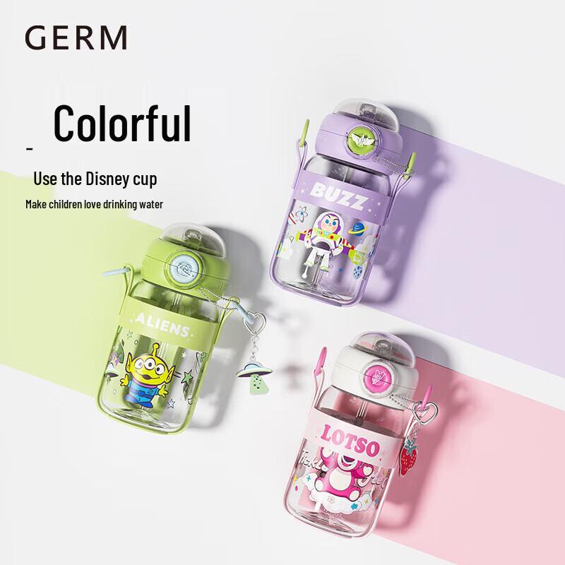 Geni Toy Story Collection Straw Water Bottle