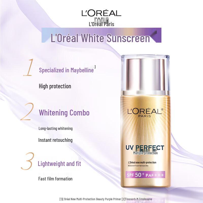 L Oréal Paris UV Defender Bright & Clear Daily Protective Fluid SPF50+