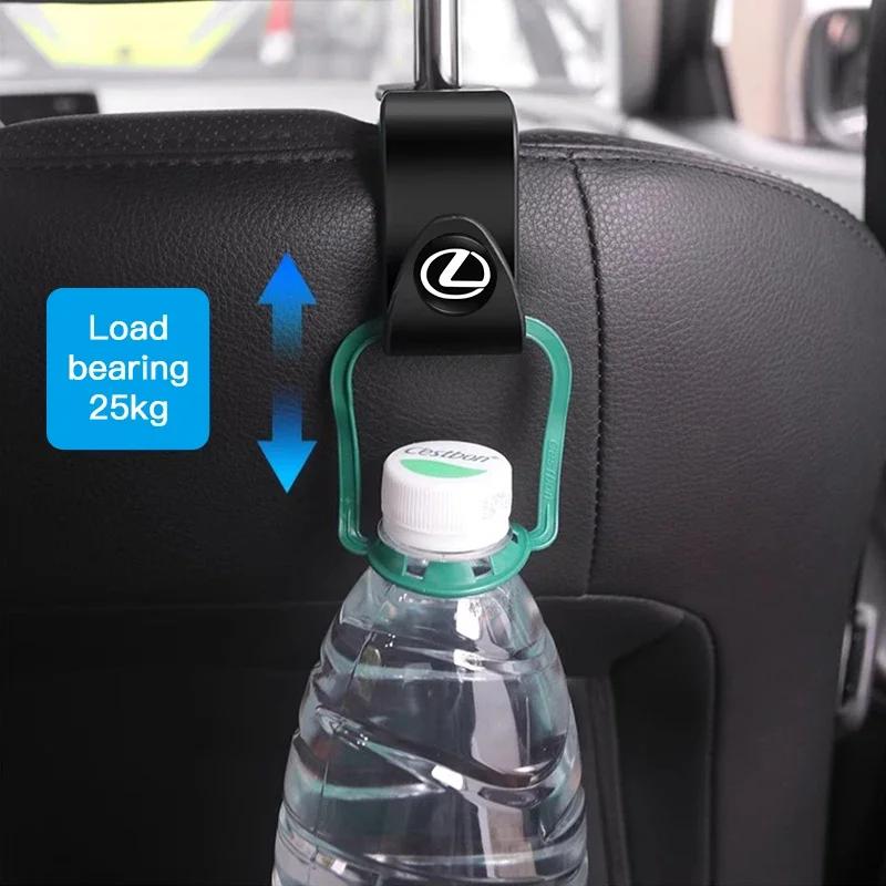 2Pcs Car Seat Storage Hooks Multifunctional Organized Holder For Lexus F SPORT ES RX NX LS UX LM LX GX LC RZ IS CT GS RC HS SC