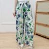 Cotton Silk Pajama Pants for Women, New Summer Style, Thin Cotton Casual Pants, Can Be Worn Outside, Large Size Home Pants
