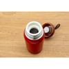Orgo Acorn Vacuum Insulated Stainless Steel Bottle with Acorn Stylish and Red Mug, 400ml, SMBD-40, Shape, Cute,