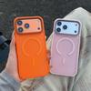 iPhone 17 Pro Max Skin-Feel Magnetic Anti-Slip Texture Frosted Anti-Drop Protective Case