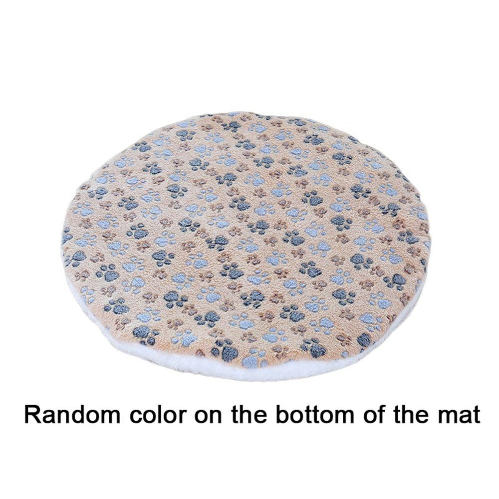 

Warm Pet Cushion Soft Pet Pad Blanket Durable Cat Bed Mats Small Medium Dogs Style 1