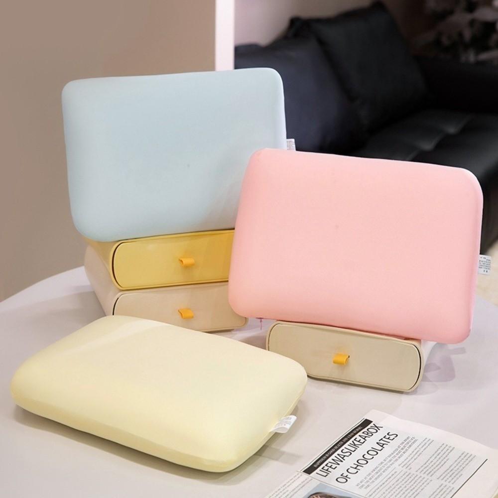 Four Seasons Ice Silk Pillow Comfortable Core Office Napping Pillow Neck Guard Pillow  Daily Nap