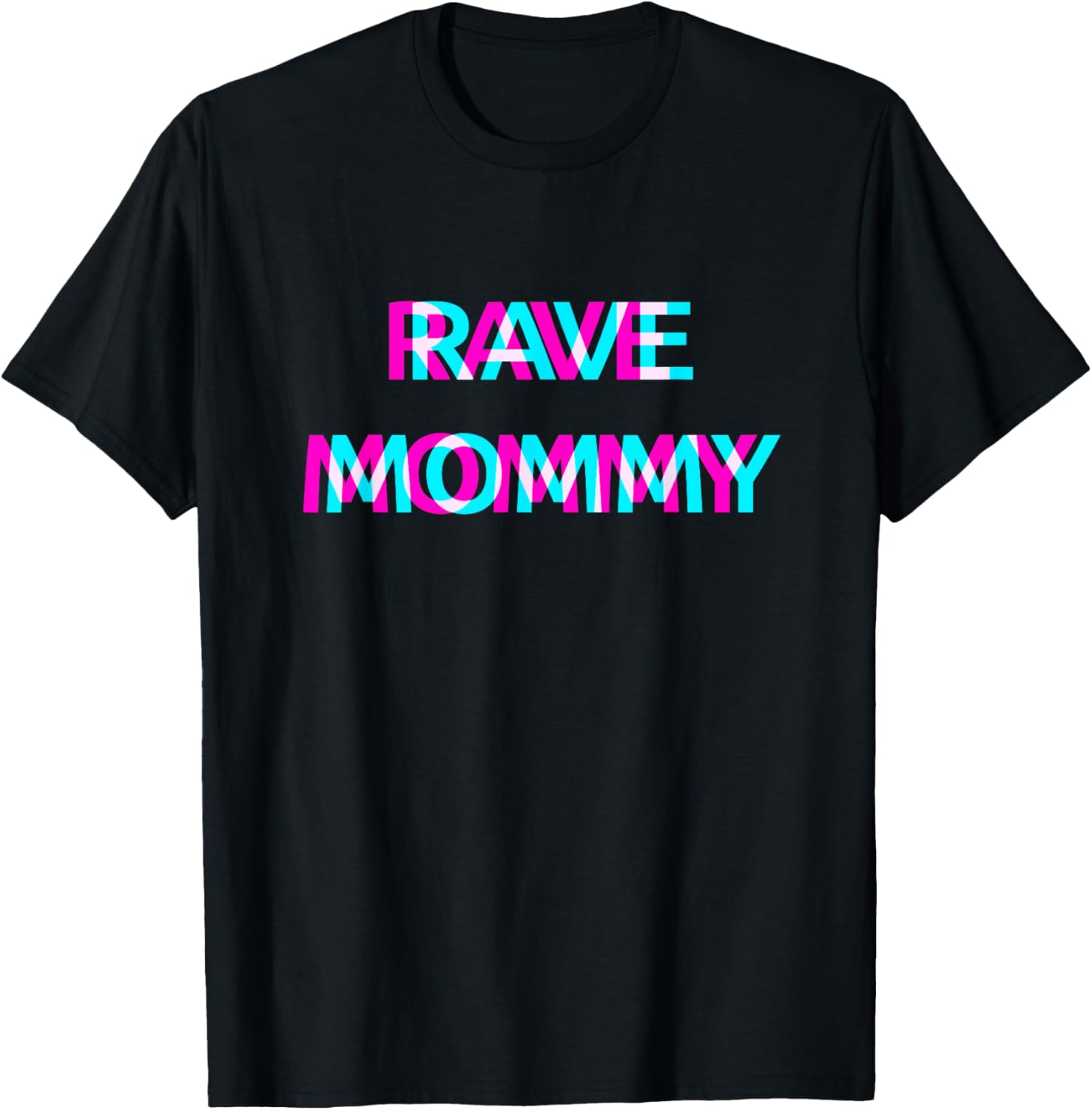 Rave Mommy Techno EDM Music Festival Mother Mom Raver T-Shirt S разноцветный