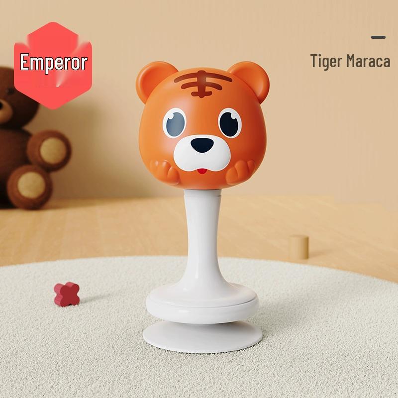 Early Education Suction Cup Rattle & Grasping Toy for Newborns