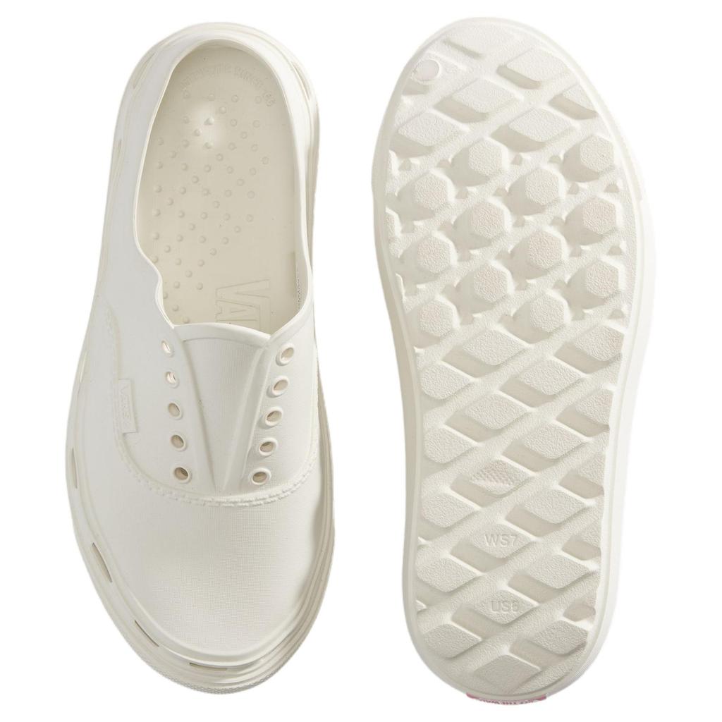 Vans Authentic Foam Mule Lightweight Comfortable Foam Sole Slip-On Sandals Unisex slip-ons White VN000E7QFS8