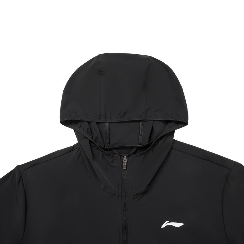 Li-Ning Fitness Series UV Resistant Quick Dry Cool Hooded Sun Protection Jacket Men Jackets AFDWC49-1