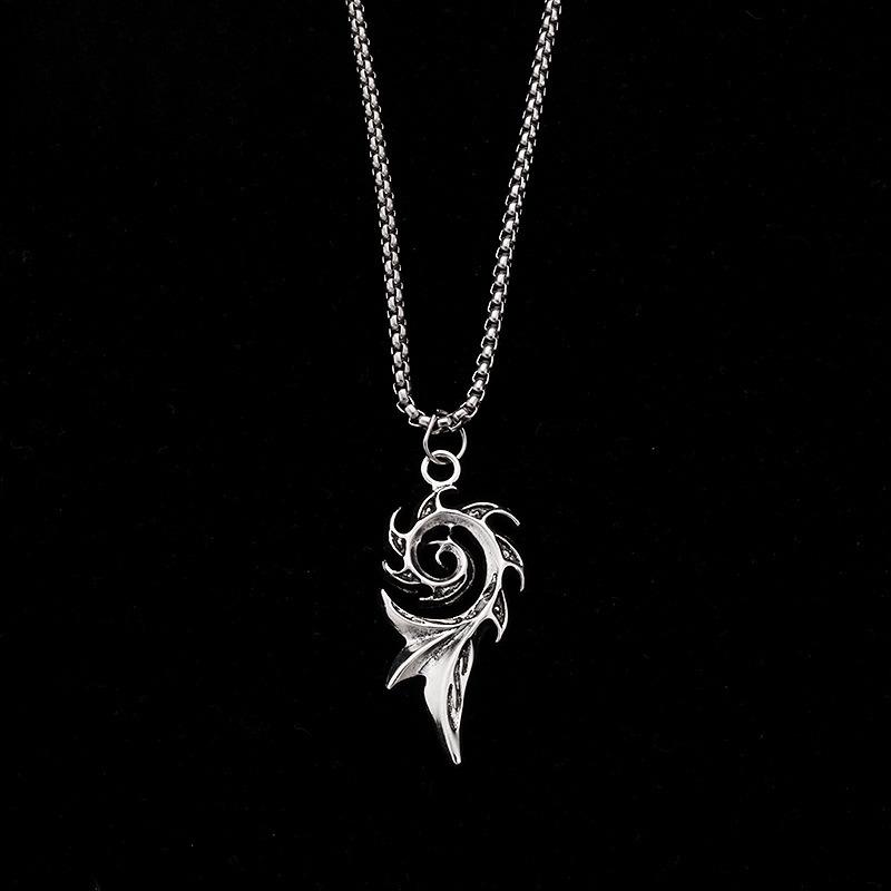 

Long Versatile and Simple Titanium Steel Sweater Chain Hip-hop Pendant Chain Necklace Accessory for Women 60cm