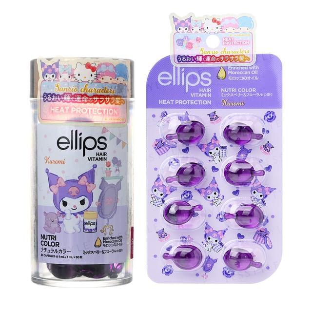 

ellips - Sanrio Kuromi Moroccan Nutri Color Hair Oil 30 pcs