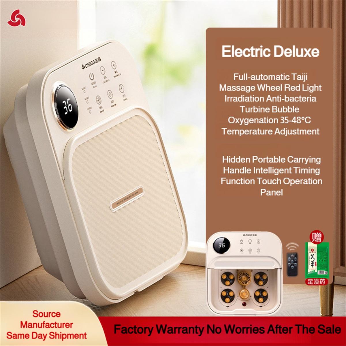 

Foldable Foot Bath Tub, Fully Automatic Massage Foot Bath Appliance, Fully Automatic Heating Constant Temperature Foot Bath Tub Digital display-220V