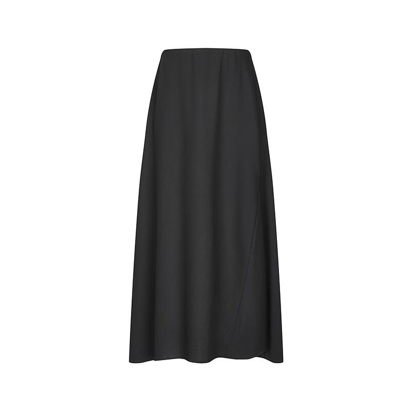 Less 2025 Autumn A-Line Retro Midi Skirt