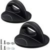 2Pcs Universal Pot Lid Top Replacement Knob, Bakelite Pan Lid Holding Handle, Heat Resistant and Prevent Static Electricity, Easy Installation Easy