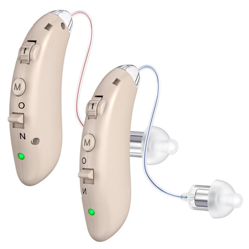 Portable hearing aids for the elderly