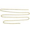 5 Yards Rhinestone Chain Strong Practicability Shiny Colorful Round Rhinestone Claw Chain for DIY Garment Decoration