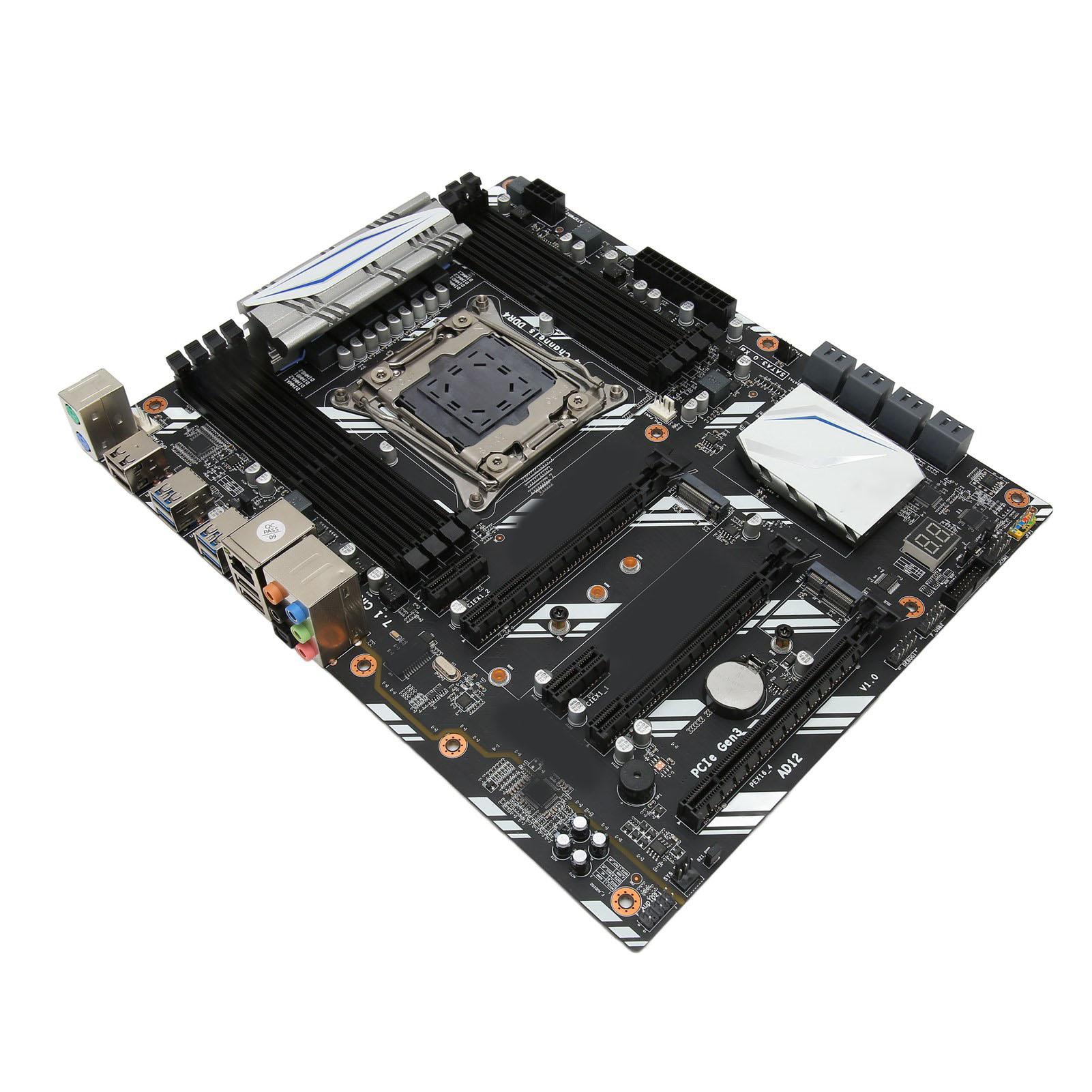 

X99 D8 DDR4 Материнська плата з підтримкою LGA2011 V3 V4 NVME M.2 Wi-Fi Slot ATX Материнська плата з Gigabit NIC для