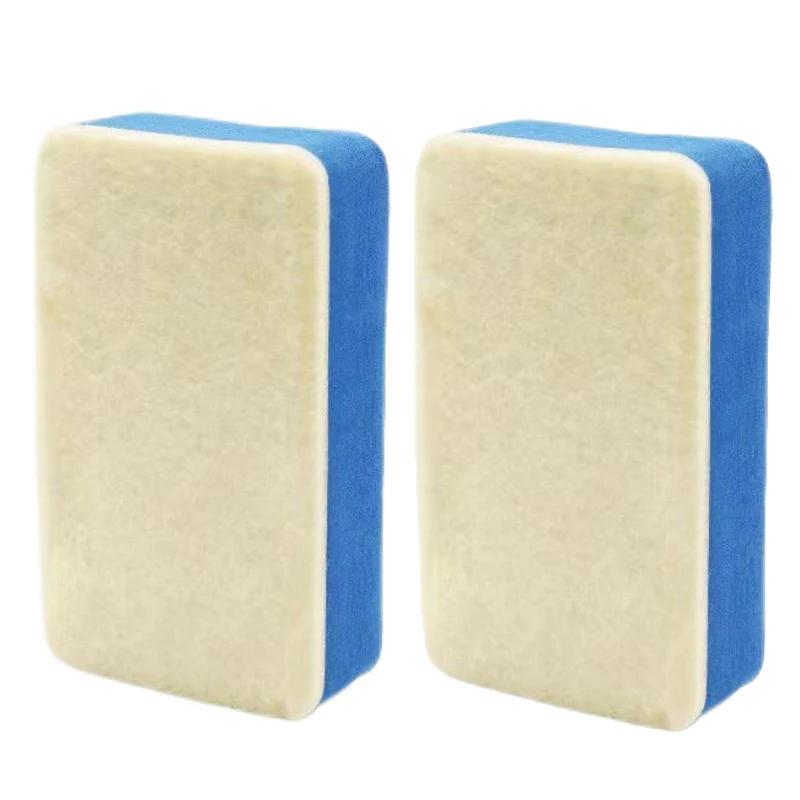 Bilglas Oljefilm Rengöringssvamp Torkare Poleringssvampar Bil Vindruta Ullfilt Borste Oljig Dammborttagningsverktyg Tillbehör