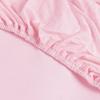 Mattress protector 200x220 and fitted sheet JERSEY in one pink