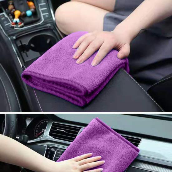 Microfiber Cleaning Towels Water Absorbent Reusable All-Purpose Cleaning Cloth Ultra-Soft Cleaning Wipes
