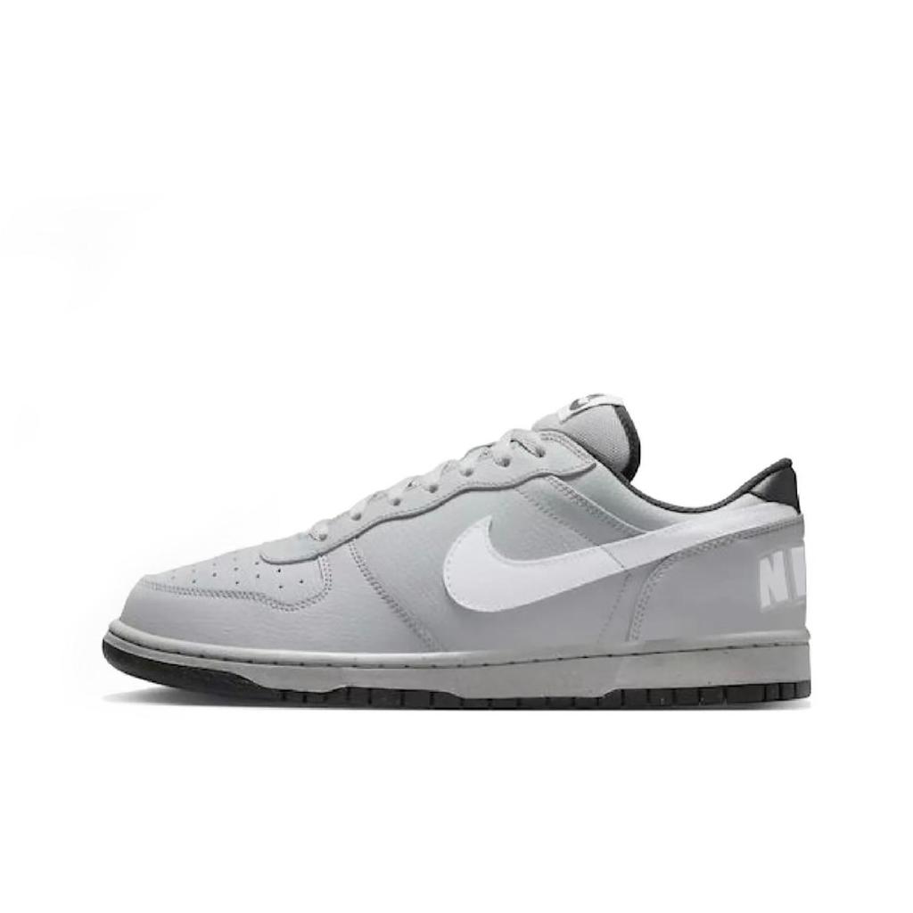 Nike Big Coverage Slip Resistant Abrasion Resistant Low top Skateboard Shoes Unisex Gray 355152-017(Team59-SBOX)
