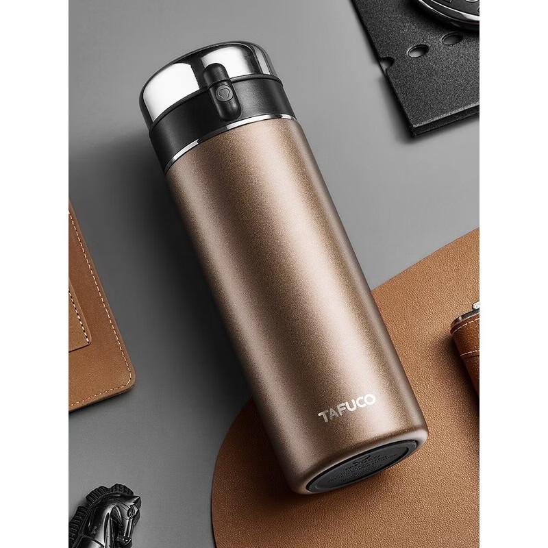 TAFUCO 316 Stainless Steel Vacuum Insulated Tumbler with Tea Infuser
