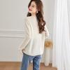 Srcr Women's Soft Cashmere Blend Round Neck Sweater