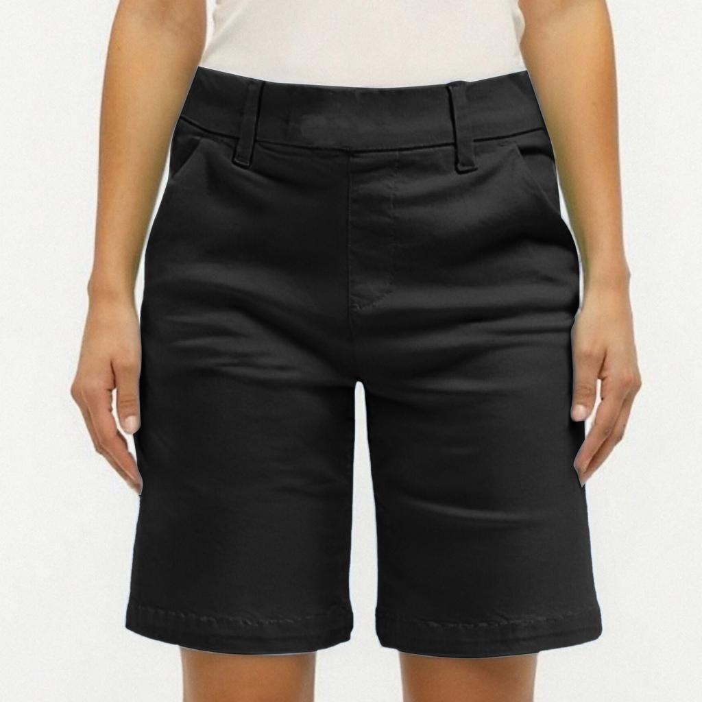 Women's Casual Stretch Shorts with Pockets Comfortable Summer Wear for Everyday Activities