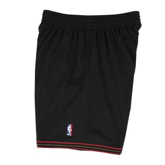 Short De Basketball - M&n - Philadelphia 76ers - Noir - Respirant - Homme