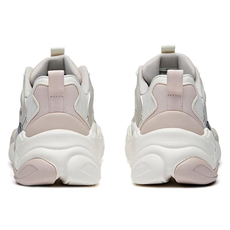 ANTA Chunky Sneakers Women's Low top Ivory White/Shade 1 Gray/Lotus Gray 122018882-5