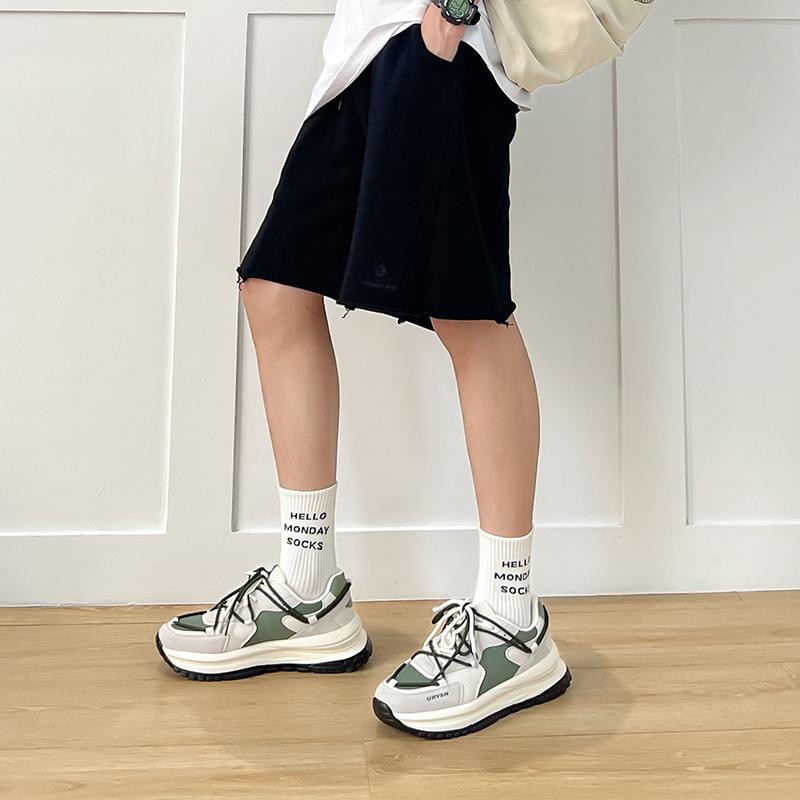 Casual Niche Old Shoes Men 'S Fashion Trend Casual Shoes Thick Bottom Wear -Resistant Sports Men 'S Shoes Breathable Light Shoes