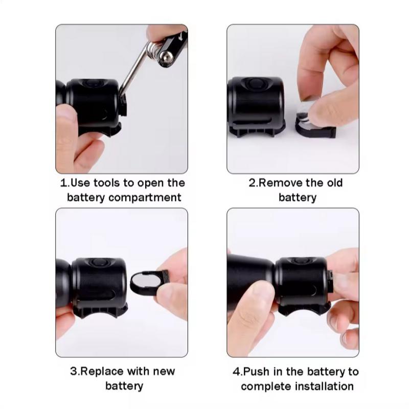 Mountain Bike Electric Horn Bell Road Bike Electric Bike Universal Children's Bike Warning Bell Riding Equipment