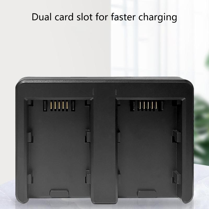 Camera Battery Charger Micro USB and Type-C Dual-Slot For NPX-108 Digital Camera RX200 Battery Charging