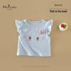 MS.PUALA Summer Cartoon Short Sleeve Baby Girl T-Shirt