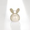 Korean Style Pearl Brooch: Versatile Floral Diamond Pin for Women's Coats
