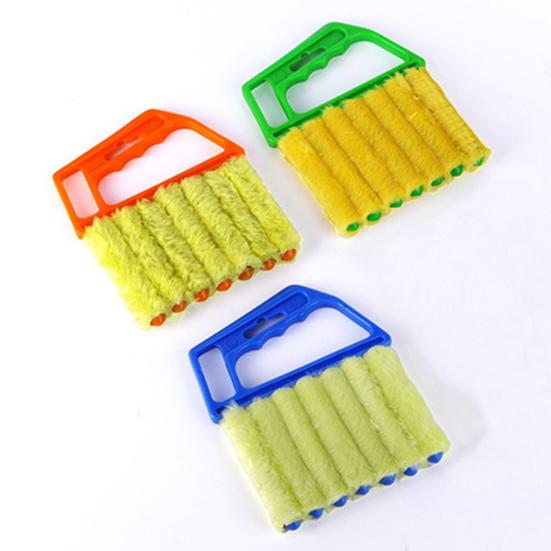 Clean Brush Household Detachable Plastic Microfibre Venetian Blind Shutter Clear for Home